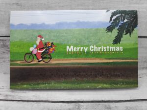 santa-on-a-cycle